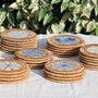 Handmade Ceramic And Rattan Coaster, thumbnail 9 of 11