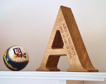Personalised Wooden Letters, 4 of 4