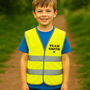Personalised Children’s Reflective Safety Vest, thumbnail 1 of 3