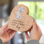 Personalised Oak Heart Congratulations On Becoming Grandparents Gift, thumbnail 4 of 4