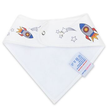 Dotty Fish Space Rocket Soft Leather Baby Shoes With Barefoot Soles, 10 of 11