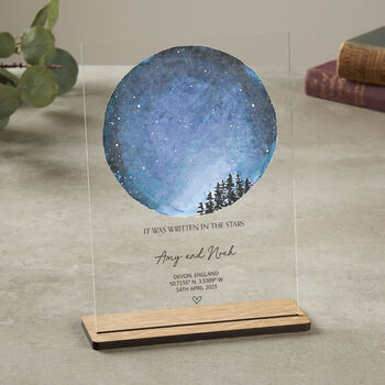 Personalised Constellation Star Map Anniversary Gift, 9 of 11