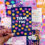 Colourful 'Thank You' Flower Card, thumbnail 1 of 6