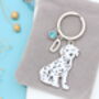 Dalmatian Personalised Keyring Dog Owner Gift, thumbnail 3 of 8