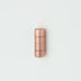 Copper Knob With Ridging Detail, thumbnail 4 of 5