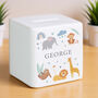Personalised Safari Animals Money Box, thumbnail 3 of 5