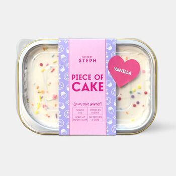 Piece Of Cake Postable Cake Box Vanilla, 4 of 4