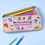 Best Teacher Ever Pencil Tin, thumbnail 2 of 4