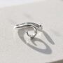 Sterling Silver Adjustable Spiral Ring, thumbnail 1 of 9