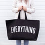 'Everything' Black Really Big Bag, thumbnail 4 of 8