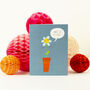 Mini Flower Pot Card, thumbnail 1 of 5