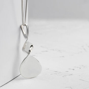 Personalised Silver Necklace For Mum, 4 of 6