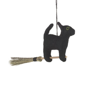 Handmade Flying Black Cat Fair Trade, 2 of 3