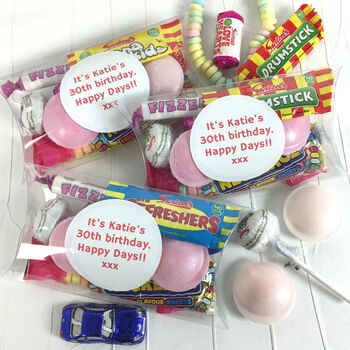 Personalised Wedding Party Favour With Retro Sweets, 4 of 5