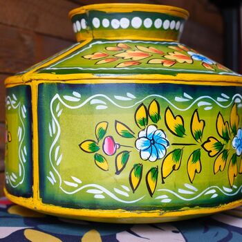 Green Indian Watering Pot, 11 of 12