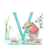 L Is For Llama Alphabet Art Print, thumbnail 12 of 12