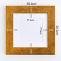 Square Gold Frame Gallery Wall Collection New, thumbnail 4 of 4