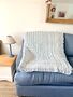 Indian Block Print Ruffle Quilt, thumbnail 1 of 6