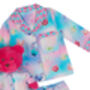 Dreamy Girls Mermaid Pyjama Set With Matching Teddy Bear, thumbnail 6 of 6