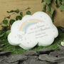 Personalised Rainbow Elephant Baby Memorial Stone, thumbnail 1 of 3