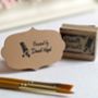 Personalised 'Painted By' Rubber Stamp, thumbnail 1 of 2