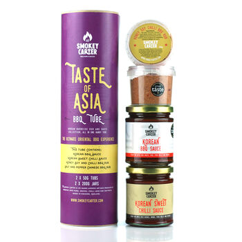Taste Of Asia BBQ Rub And Sauce Tube Gift Set, 6 of 11