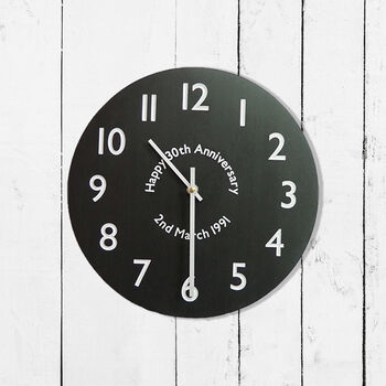 Personalised Slate Clock, 4 of 4