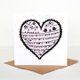 Personalised New Baby Heart Card, thumbnail 1 of 4