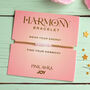 Pink Aura Harmony Bracelet – Loving And Compassionate Energy, thumbnail 1 of 6