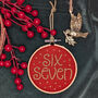 Six Seven Christmas Decoration, thumbnail 1 of 3