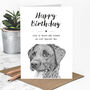 Black Labrador Birthday Card, thumbnail 1 of 5