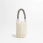 St. Tropez Ivory Chandelier Rope Embellished Pearl Bag, thumbnail 1 of 4