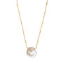 Gold Plated Freshwater Statement Pearl Necklace, thumbnail 2 of 3