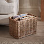 Tall Wicker Magazine Rack, thumbnail 1 of 4