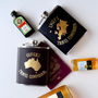 Personalised Travel Destination Hip Flask, thumbnail 2 of 4