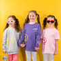 Children's Personalised Scribble Smiley Sweatshirt, thumbnail 11 of 12