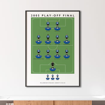 Sheffield Wednesday 2005 Play Off Final Poster, 3 of 8