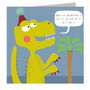 Dino Mite Brother Birthday Card, thumbnail 2 of 5