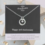 3rd Anniversary Necklace, thumbnail 1 of 7