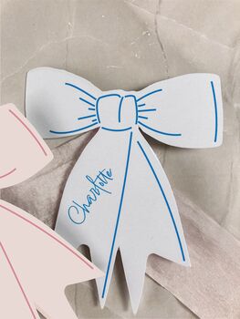 Pink Bow Shaped Place Names, 7 of 9