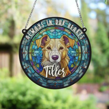 Lurcher Memorial Suncatcher, 6 of 6