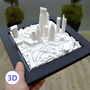 London City Skyline 3D Art Holiday Souvenir Travel Gift, thumbnail 1 of 6