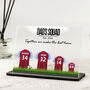 Personalised Dad’s Squad Family Football Plaque, thumbnail 1 of 3