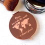 You Make The World A Shinier Place Compact Mirror, thumbnail 1 of 2