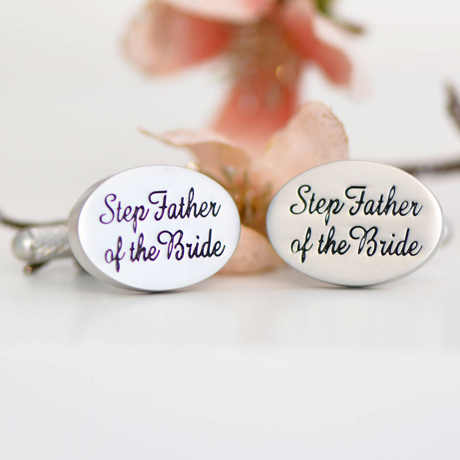 Image of Step Father Of The Bride Cufflinks
