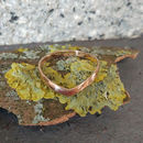 Rose Gold Feather Ring: Take Flight By Lily Mc Callin