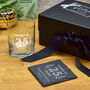Personalised Retirement Cheers Engraved Whiskey Glass, thumbnail 4 of 8