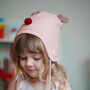 Reindeer Soft Yarn Knit Hat For Baby And Toddler, thumbnail 3 of 12