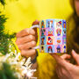 Colourful Dog Lover Christmas Mug Stocking Filler, thumbnail 12 of 12