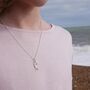 Children's Sterling Silver Dolphin Necklace, thumbnail 2 of 6